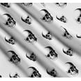 thumbnail image 3 of Soimoi Cotton Voile Fabric Horror Skull Halloween Printed Craft Fabric by The Yard 42 Inch Wide, 3 of 7