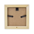 thumbnail image 2 of Golden State Art, Pack of 9, 4x4-inch Photo Wood Frames - Made to Display 4x4 Smartphone/Instagram Pictures, Color: White, 2 of 3