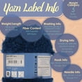 thumbnail image 5 of JubileeYarn Baby Bear Faux Fur Yarn - 100g/Skein Chunky Weight Polyester - Navy - 2 Skeins, 5 of 7