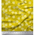 thumbnail image 1 of Soimoi Rayon Fabric Leaves & Floral Artistic Fabric Prints By Yard 56 Inch Wide, 1 of 1
