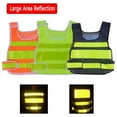 thumbnail image 2 of BE-TOOL Large V-Shaped Reflective Vest High Visibility Protective Reflective Overcoat, 2 of 6