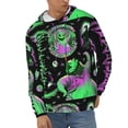 thumbnail image 3 of Cartoon Character Hoodie For Men Women Novelty Graphic Print Hoodies Casual Hooded Sweatshirt with Pocket 3x-Large, 3 of 8
