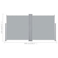 thumbnail image 5 of vidaXL Retractable Side Awning Anthracite 47.2"x236.2" 8450, 5 of 12