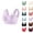 12# Light Purple, variant on Seamless Bras for Older Women Wireless Supportive Bra Comfortable No Underwire Full Coverage Push Up Bra Plus Size Black Large