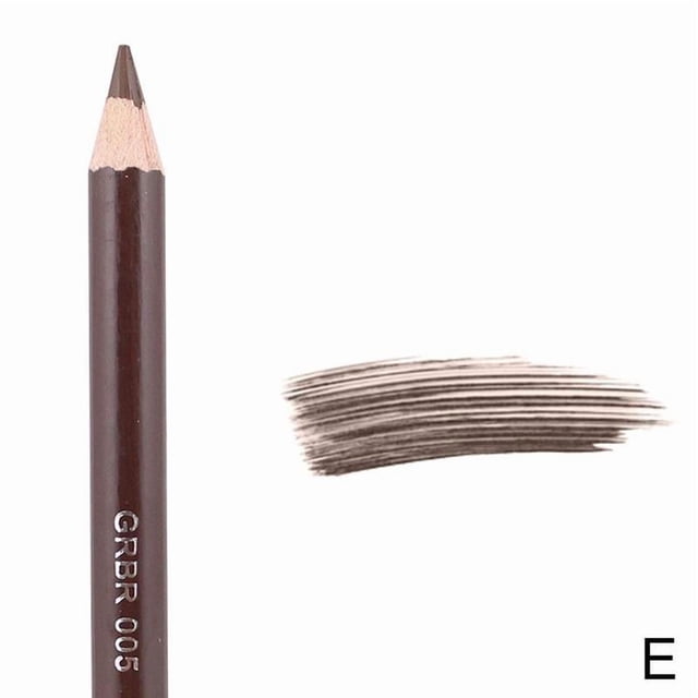 Eyebrow Pencil 1 unit Double Head Leopard Pattern Waterproof Eyebrow Pencil for Women