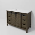 thumbnail image 6 of Marsyas 48 in W x 22 in D Rustic Brown Bath Vanity, 6 of 8