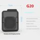 thumbnail image 4 of Ventilador colgante de cuello Xihbxyly negro con carga USB Mini para exteriores, 4 of 7