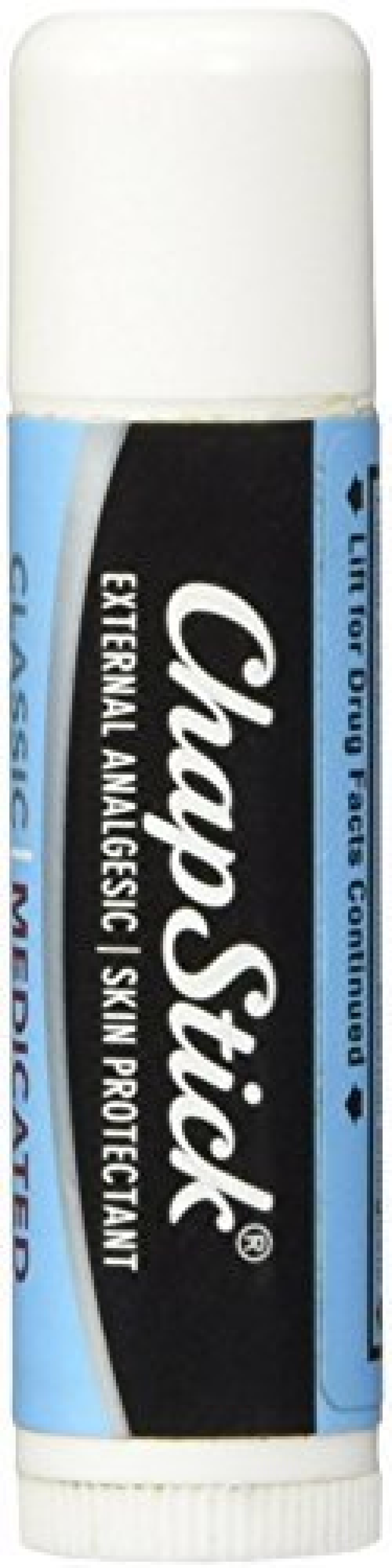 Chapstick Classic Medicated Lip Balm, 0.15 Ounce (Pack of 12)