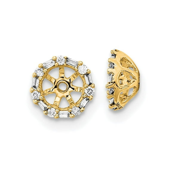 14k Diamond Earring Jackets