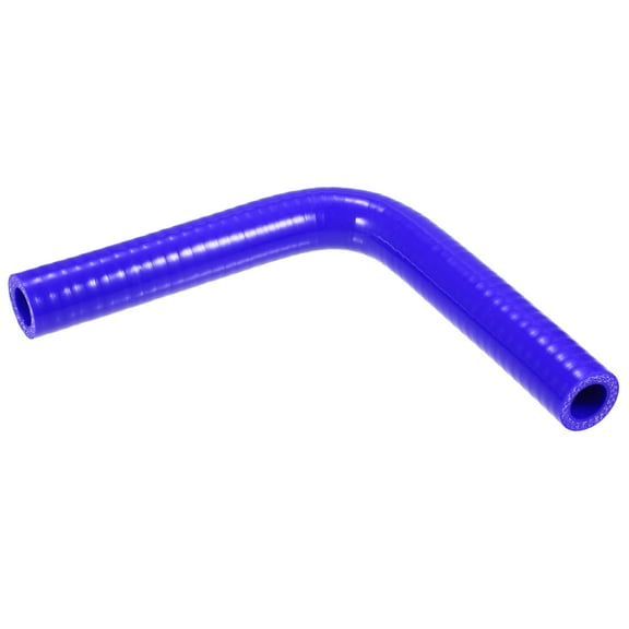 Unique Bargains 16mm 0.63" ID 90 Degree Elbow Silicone Reducer Hose Pipe Bend Turbo Water Intercooler Blue