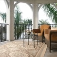 thumbnail image 3 of Safavieh Courtyard Abel Geometric Indoor/Outdoor Area Rug, Beige/Dark Beige, 8' x 11', 3 of 9