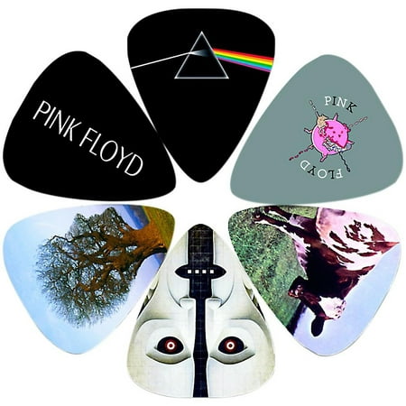 Perri's Leathers Artist Series 6 Pack Guitar Picks, Pink Floyd,
