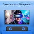 thumbnail image 2 of A4 6W RGB USB Wired Sound Bar PC Home Theater TV Stereo Surround Speaker, 2 of 9