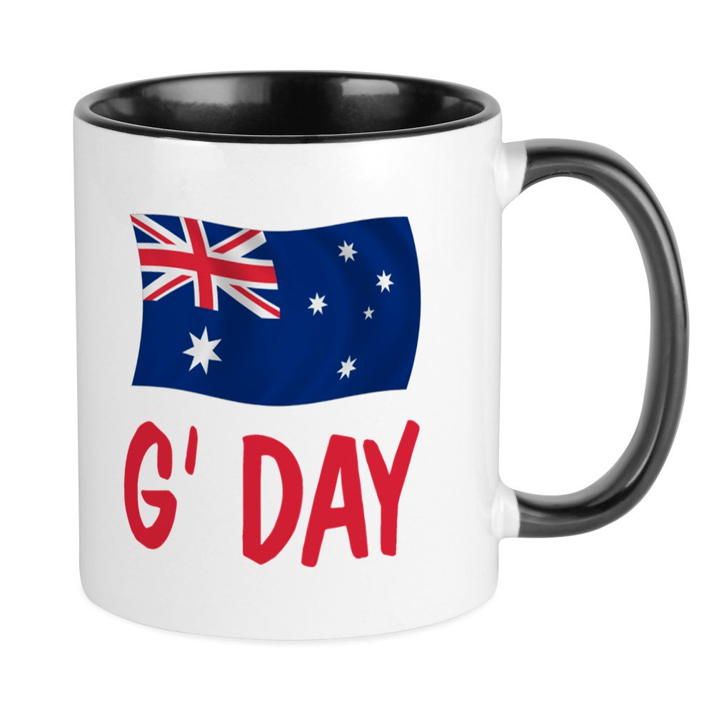CafePress Australian G'day Mug Unique Coffee Mug, Coffee Cup