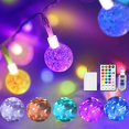 thumbnail image 1 of Cadena de luces OMIKA con forma de globo que cambia de color, 16.4 pies, alimentada por USB, 1 of 8