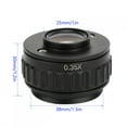 thumbnail image 4 of Lens Adapter, Professional Microscope Adapter 0.35X Replacement Parts Optical Glass  For Expanding Viewing Field, 4 of 8