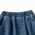 thumbnail image 6 of MXIEZI 1-8 Years Boys Denim Shorts Summer Casual Short Pants Toddler Kids Elastic Waist Jeans Shorts, 6 of 9