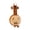 A002- Style B, variant on Cute Decor for Bedroom 13X13 Inch Plush Stuffed Animals Soft Saxophone Cute Home Decor for Brown Bedroom Decor Play and Display Single Pack