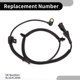 thumbnail image 5 of Sensor de velocidad de rueda ABS Unique Bargains No. 9L3Z2C204A para el lado delantero izquierdo o derecho, ajuste para Ford F-150 2009-2010, 5 of 7
