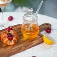 thumbnail image 6 of Glass Honey Pot,Bexikou 10oz Honey Jar with Dipper and Lid, Honey Container to Storage Honey and Syrup,Honey Pot Container Dispenser for Kitchen Organization, Christmas Gift, Home Kitchen Decor, 6 of 7