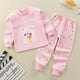 thumbnail image 1 of Nueva ropa para niños, conjunto de ropa interior de estilo primavera y otoño, ropa de hogar para bebés, ropa de dormir informal, Material suave y cómodo, 1 of 5