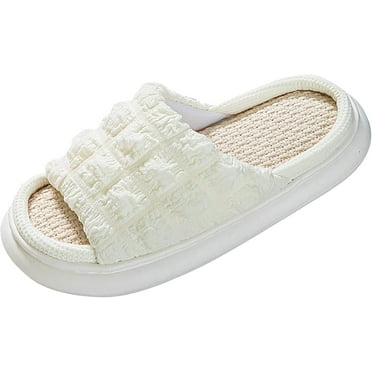 Indoor Outdoor Slippers Women Comfy Slip on Platform Flip Flops Vintage Large Size Women's Travel Sandal