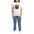 thumbnail image 4 of CafePress - Red Panda Women's Light Pajamas - Women's Short Sleeve Print T-Shirt and Pants Light Cotton Pajama Set, 4 of 7