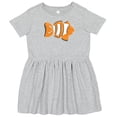 thumbnail image 3 of Inktastic Clown Fish Girls Toddler Dress, 3 of 5