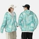 thumbnail image 4 of Fotbe Blue Marble Chaqueta con Protección Solar UPF 50+ para Hombre y Mujer, Camisa con Capucha y Bolsillos-Large, 4 of 7