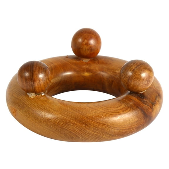 Thai Massage Tool 5Styles Fragrant Wood Acupuncture Hand Foot Massager Roller Foot Reflexology Massager Health Care Therapeutic Relief Tool[4]