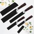 thumbnail image 3 of unbranded 4Ud Protector De Cuchillo Cocina Negro Ligero Y Portátil Para Y Hogar, 3 of 8