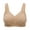 Khaki, variant on XMMSWDLA Women's Comfort Wireless Bra, Full-Coverage Wirefree Bra, Cool Comfort Fabric Workout Bras for Women Gifts for Women