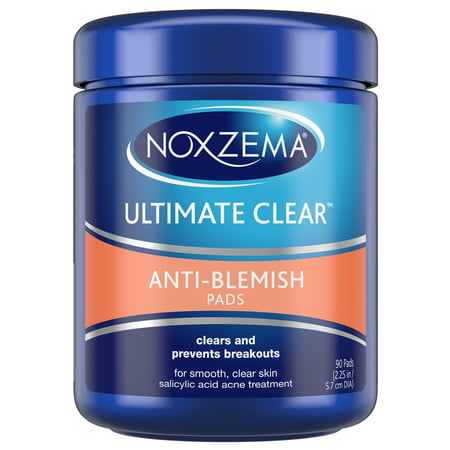 Noxzema Face Pads Anti Blemish 90 ct (Best Face Wash For Mixed Skin)