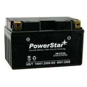 PowerStar YTZ10S Motorcycle Battery Compatible with Kawasaki EX650 Ninja 650 2017 to 2019