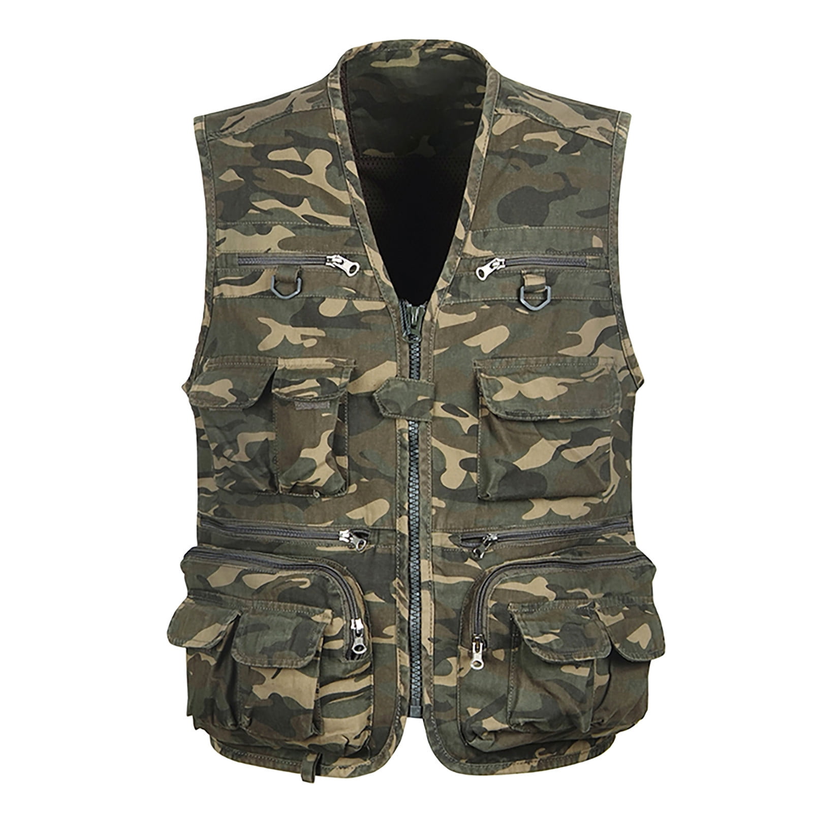 Ikevan Men'S Outdoor Vest Leisure Jacket Lightweight Vest