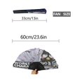 thumbnail image 4 of Badtz-Maru Abanico Plegable Chino, Abanico de Mano de Poliéster Plegable, Abanicos para Baile Fiesta Hogar, Adecuado para Hogar, Oficina, Fiesta, 4 of 6