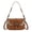 Brown, variant on Wrangler Purse for Women Stylish Shoulder Bag Handbag Crossbody Bag Trendy Western Design Durable Leather, Black