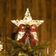 thumbnail image 4 of Árbol de Navidad Ganfancp Estrella Puntiaguda Hierro Forjado con Luz, 4 of 7