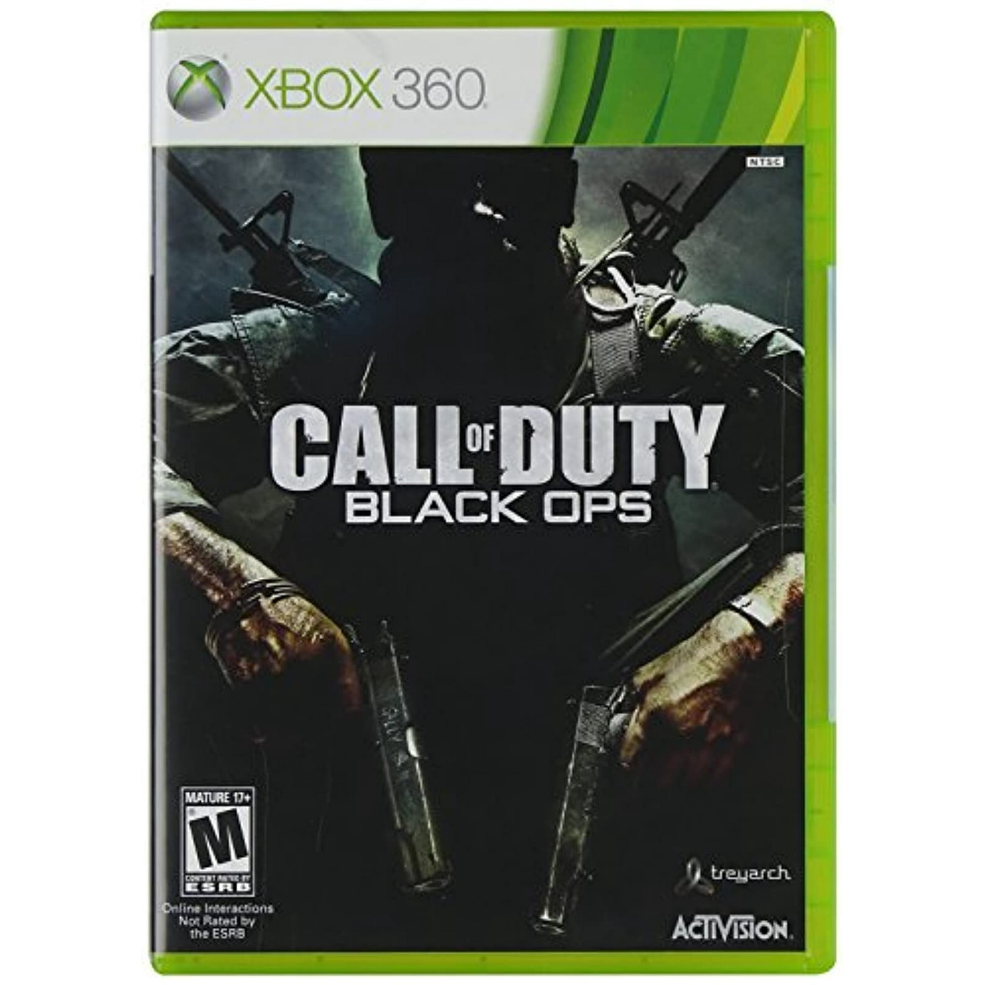 ACTIVISION Previously Played Call Of Duty Ops Xbox 360 In Black