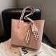 thumbnail image 2 of Bolso de mano femenino de gran capacidad para uso diario, sencillo, combinable con todo, para primavera y verano, 2 of 6