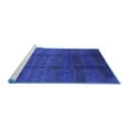 thumbnail image 2 of Ahgly Company Machine Washable Indoor Rectangle Persian Blue Bohemian Area Rugs, 8' x 12', 2 of 4