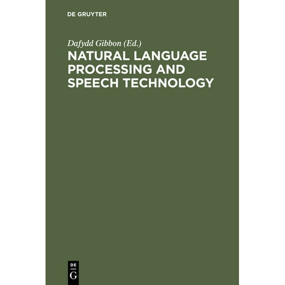 Natural Language Processing and Speech Technology, (Hardcover)