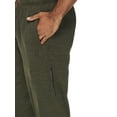 thumbnail image 3 of AND1 Men's and Big Men's Fleece Tech Pant, up to Size 3XL, 3 of 4