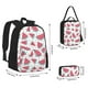 thumbnail image 2 of Easygdp Watermelon Mochila para Niños y Niñas con Set de Caja de Almuerzo y Estuche para Lápices 3 en 1, Mochila Escolar Estampada para Adolescentes, 2 of 7