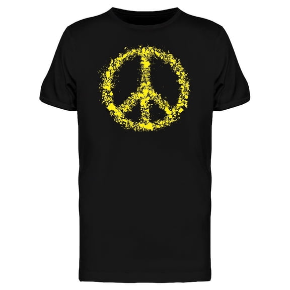 Yellow Peace Tee Men's -Image by Shutterstock