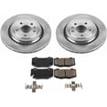 thumbnail image 3 of PowerStop Rear Stock Replacement Brake Pad and Rotor Kit Fits: CADILLAC CHEVROLET Select Models KOE7045, 3 of 8