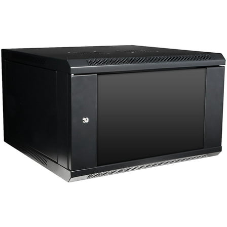 iStarUSA WM660-SFH25 6U 600mm Depth Wallmount Server Cabinet with 1U Supporting Tray