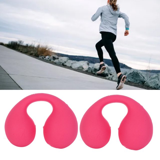 Auriculares Inalámbricos de Conducción Ósea con Clip para la Oreja Auriculares Abiertos con Micrófono Dual Auriculares Deportivos Impermeables con Cancelación de