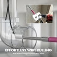 thumbnail image 6 of Professional Electrician’s Wire Pulling Assistant Tool, Drill Powered Fish Tape Cable Feeder, Electric Cable Puller for Fast Wiring, Portable Electrical Wire Puller Tool for Drill Use, 6 of 14