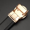 thumbnail image 3 of CSChome Ceinture Homme Rotative Boucle Automatique Réglable Ceinture Homme en Faux Cuir Accessoires de Mode, 3 of 7